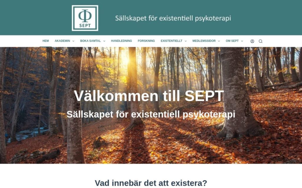 SEPTs hemsida